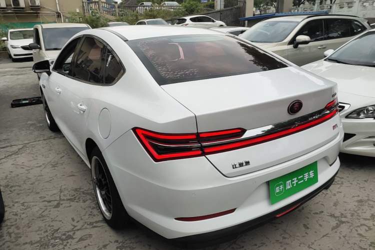 Used BYD Qin Pro 2018 1.5TI Automatic Smart Connect Luxe Model Rear Left 45 Deg