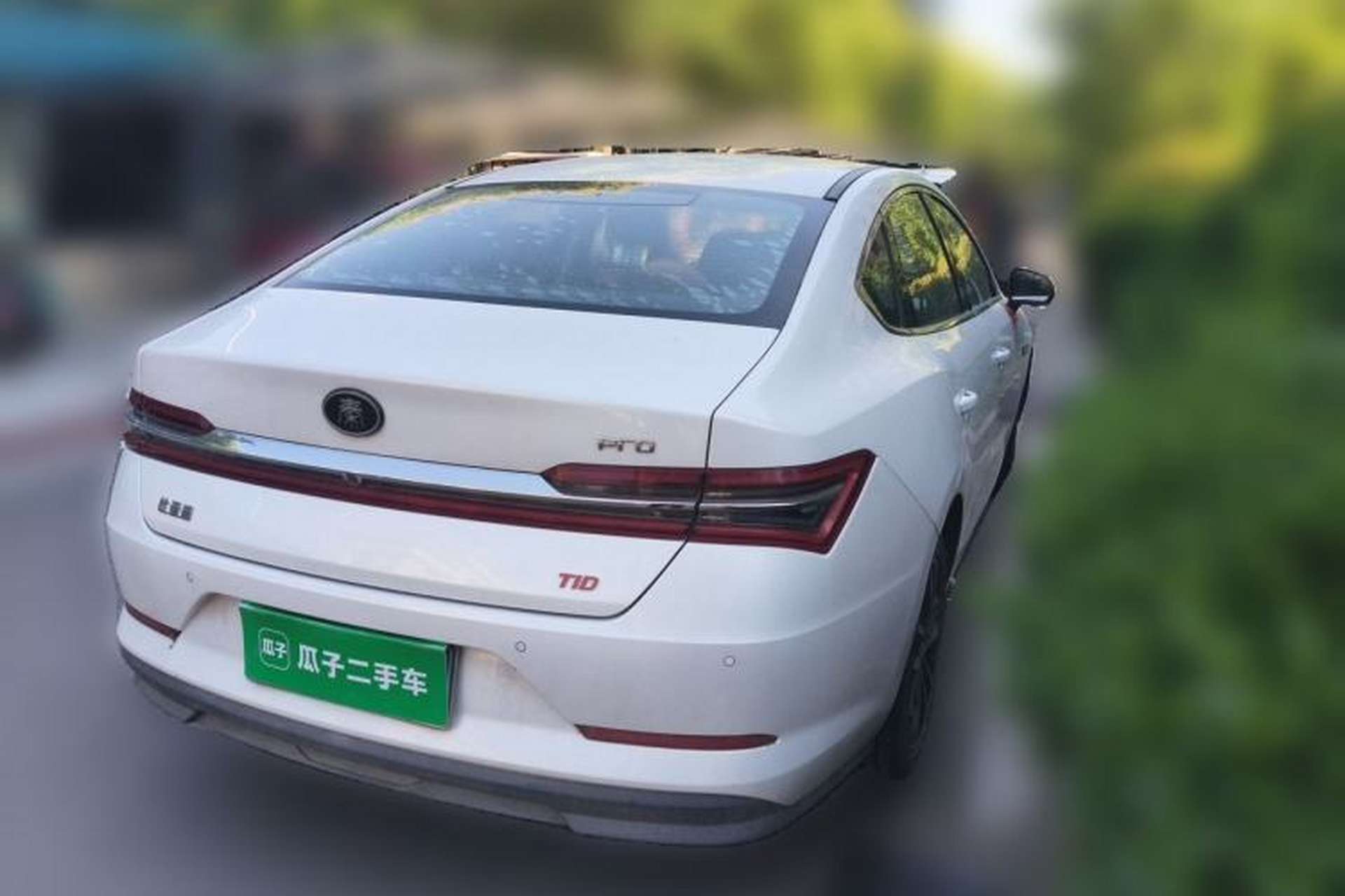 Used BYD Qin Pro 2018 1.5TI Automatic Smart Connect Luxe Model Rear Right 45 Deg
