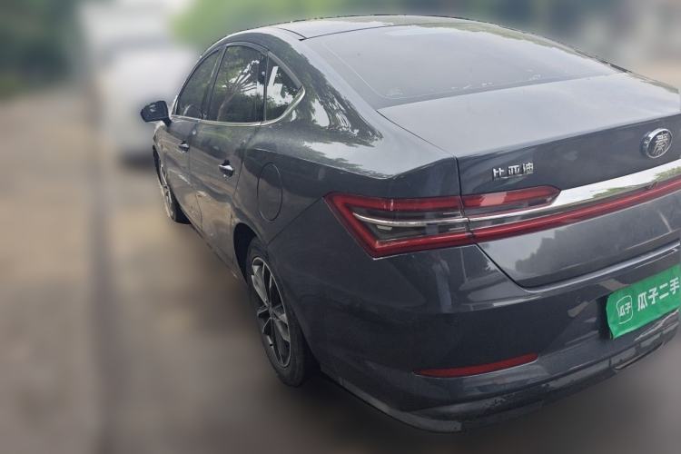 Used BYD Qin Pro 2019 Super Edition 1.5TI Automatic Smart Connect Enjoyment Model China VI Standard Rear Left 45 Deg