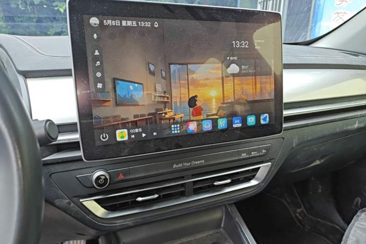 Used BYD Qin Pro 2019 Super Edition 1.5TI Automatic Smart Connect Brilliance Model China VI Standard Audio And AC Panel