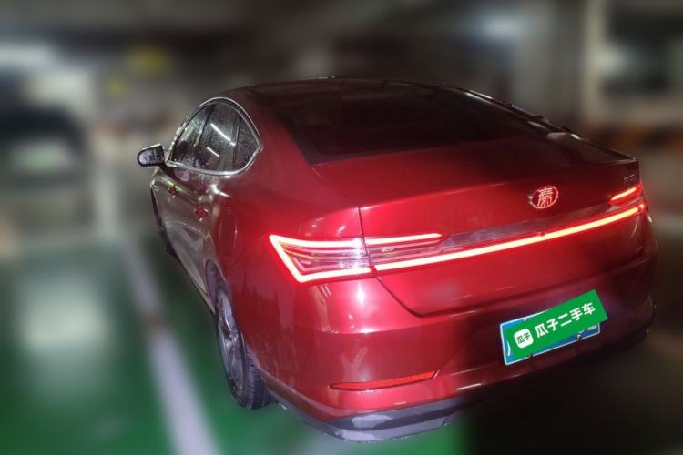 Used BYD Qin Pro 2019 Super Edition 1.5TI Manual Smart Connect Powerful Model China VI Standard Rear Left 45 Deg