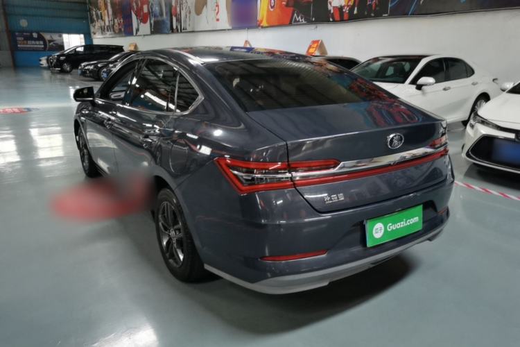 Used BYD Qin Pro 2019 Super Edition 1.5TI Automatic Smart Connect FENGSHANG Model China VI Standard Rear Left 45 Deg