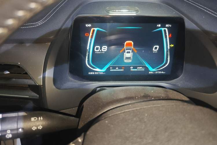 Used BYD Qin Pro 2019 Super Edition 1.5TI Manual Smart Connect Fierce Model China V Standard Instrument Cluster