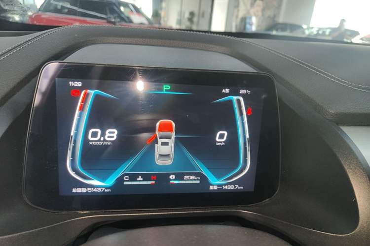 Used BYD Qin Pro 2019 Super Edition 1.5TI Automatic Smart Connect FENGSHANG Model China VI Standard Instrument Cluster