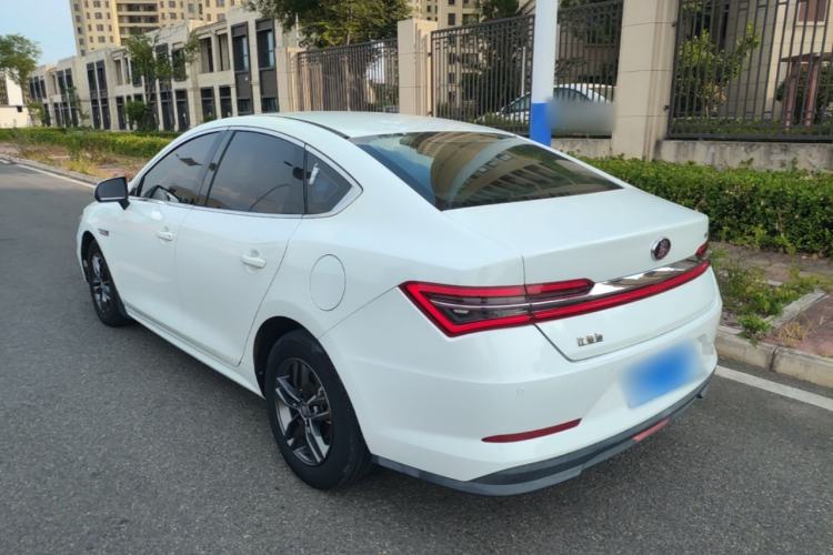 Used BYD Qin Pro 2019 Super Edition 1.5TI Automatic Smart Connect FENGSHANG Model China VI Standard Rear Left 45 Deg
