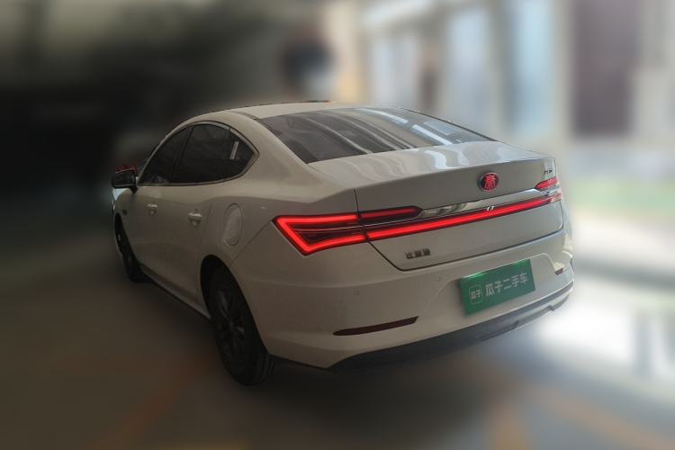 Used BYD Qin Pro 2019 Super Edition 1.5TI Automatic Smart Connect Dynamic Model China VI Standard Rear Left 45 Deg