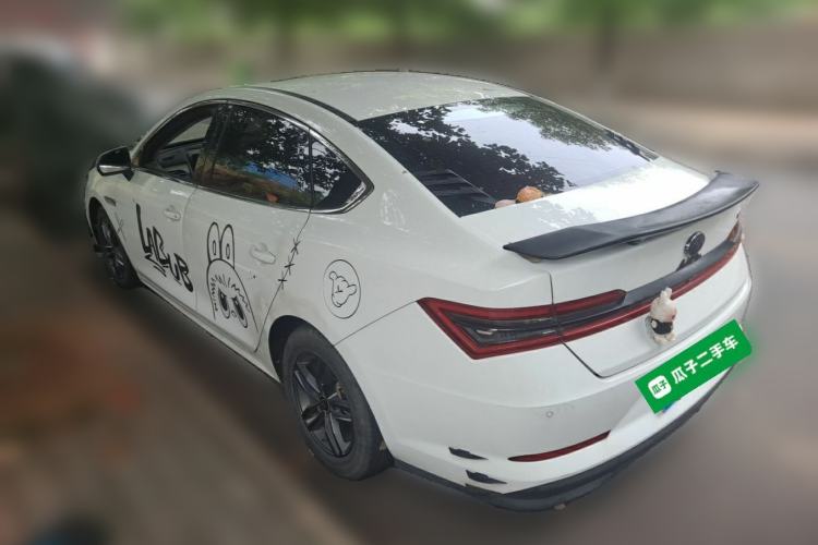 Used BYD Qin Pro 2019 Super Edition 1.5TI Automatic Smart Connect Dynamic Model China VI Standard Rear Left 45 Deg