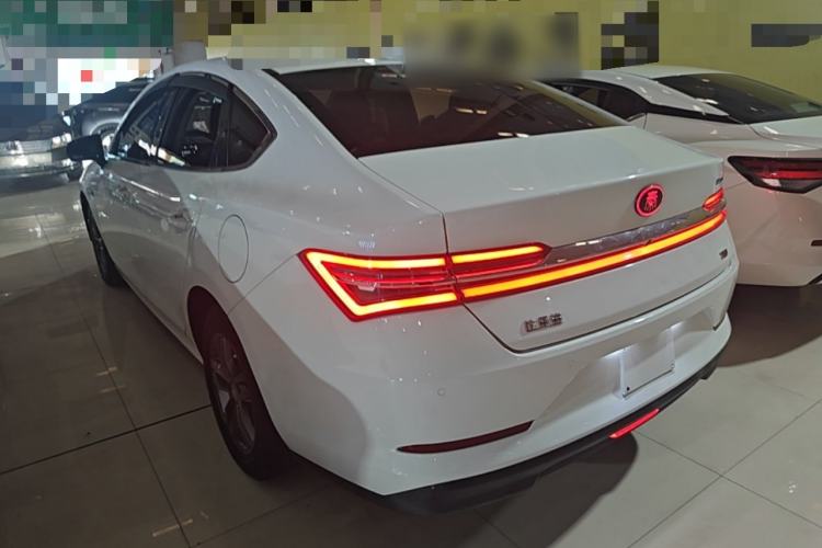 Used BYD Qin Pro 2019 Super Edition 1.5TI Automatic Smart Connect FENGSHANG Model China V Standard Rear Left 45 Deg