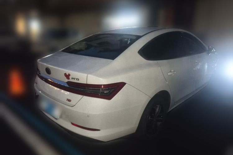 Used BYD Qin Pro 2019 Super Edition 1.5TI Automatic Smart Connect Dynamic Model China V Standard Rear Right 45 Deg