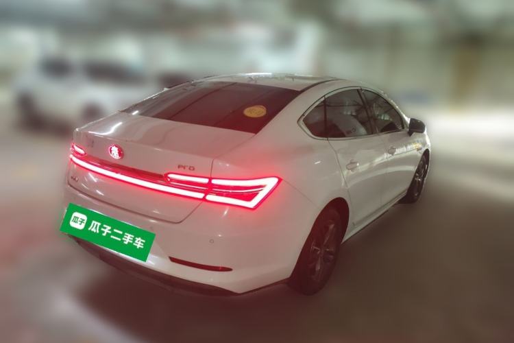 Used BYD Qin Pro 2019 Super Edition 1.5TI Automatic Smart Connect FENGSHANG Model China VI Standard Rear Right 45 Deg
