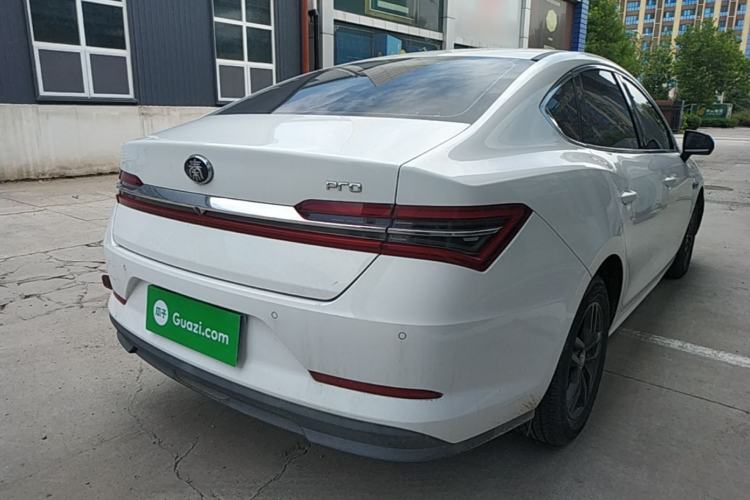 Used BYD Qin Pro 2019 Super Edition 1.5TI Automatic Smart Connect FENGSHANG Model China VI Standard Rear Right 45 Deg