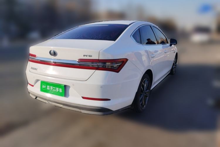 Used BYD Qin Pro 2019 Super Edition 1.5TI Automatic Smart Connect Enjoyment Model China VI Standard Rear Right 45 Deg