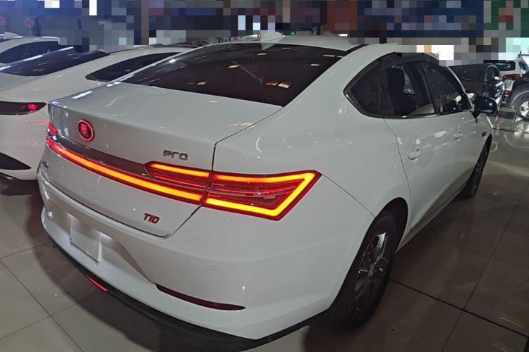 Used BYD Qin Pro 2019 Super Edition 1.5TI Automatic Smart Connect FENGSHANG Model China V Standard Rear Right 45 Deg