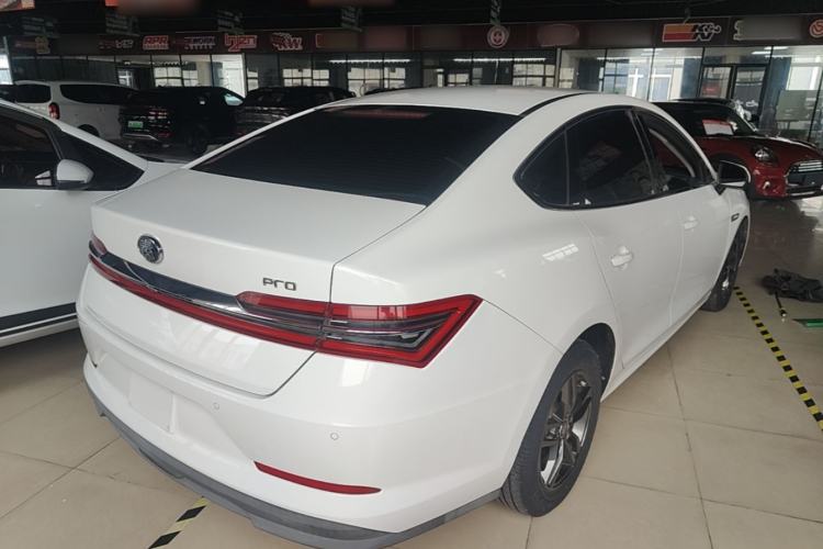 Used BYD Qin Pro 2019 Super Edition 1.5TI Automatic Smart Connect FENGSHANG Model China VI Standard Rear Right 45 Deg