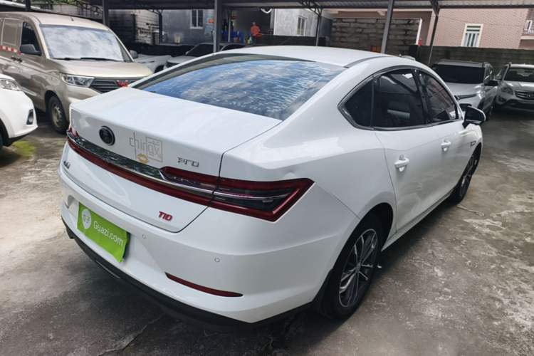 Used BYD Qin Pro 2019 Super Edition 1.5TI Automatic Smart Connect Flagship Model China V Standard Rear Right 45 Deg