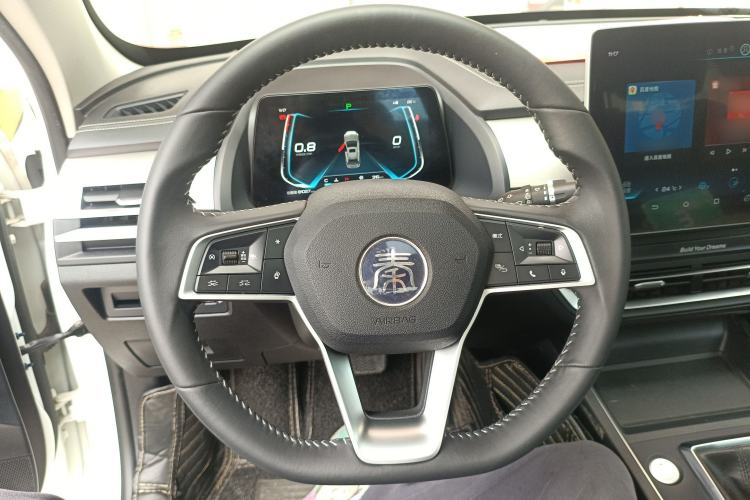 Used BYD Qin Pro 2019 Super Edition 1.5TI Automatic Smart Connect Flagship Model China V Standard Steering Wheel