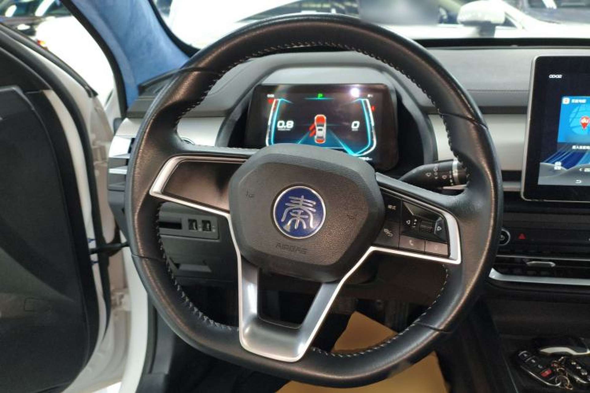 Used BYD Qin Pro 2019 Super Edition 1.5TI Automatic Smart Connect FENGSHANG Model China VI Standard Steering Wheel