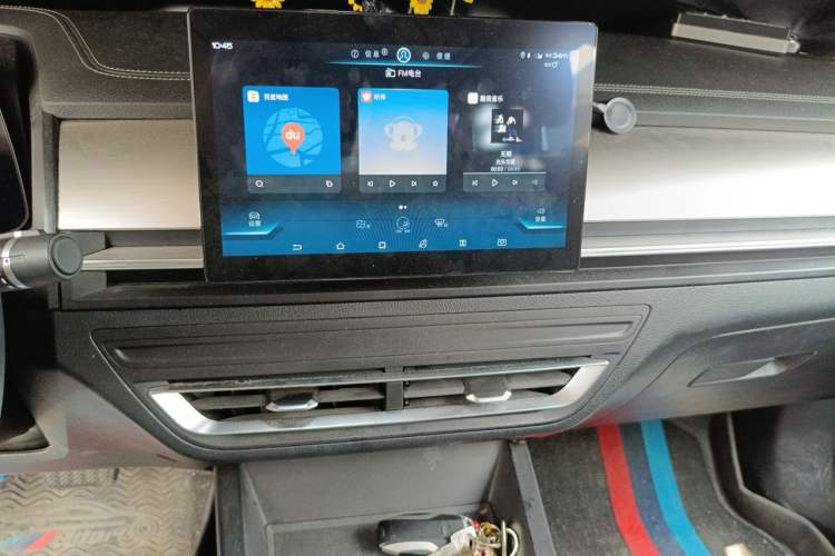 Used BYD Qin Pro 2020 Beyond Edition 1.5TI Automatic Flagship Version Audio And AC Panel