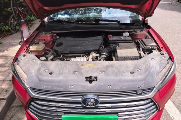 Used BYD Qin Pro 2020 Beyond Edition 1.5TI Automatic Flagship Version Engine Bay