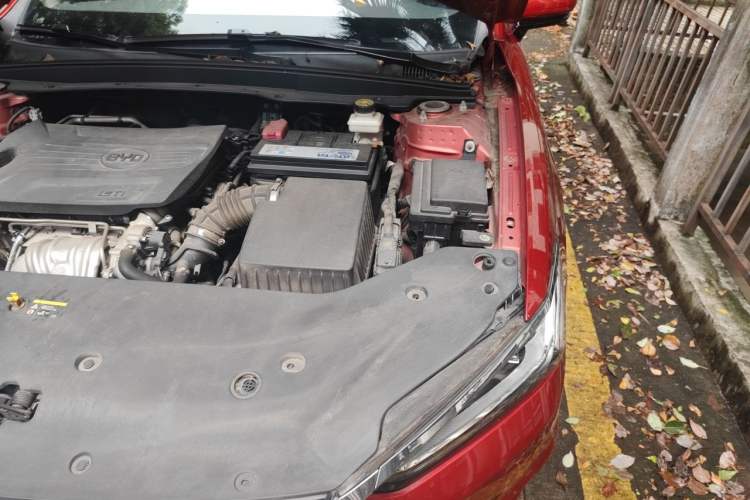 Used BYD Qin Pro 2020 Beyond Edition 1.5TI Automatic Flagship Version Engine Bay Left