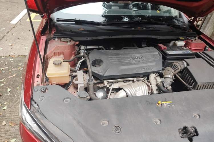 Used BYD Qin Pro 2020 Beyond Edition 1.5TI Automatic Flagship Version Engine Bay Right