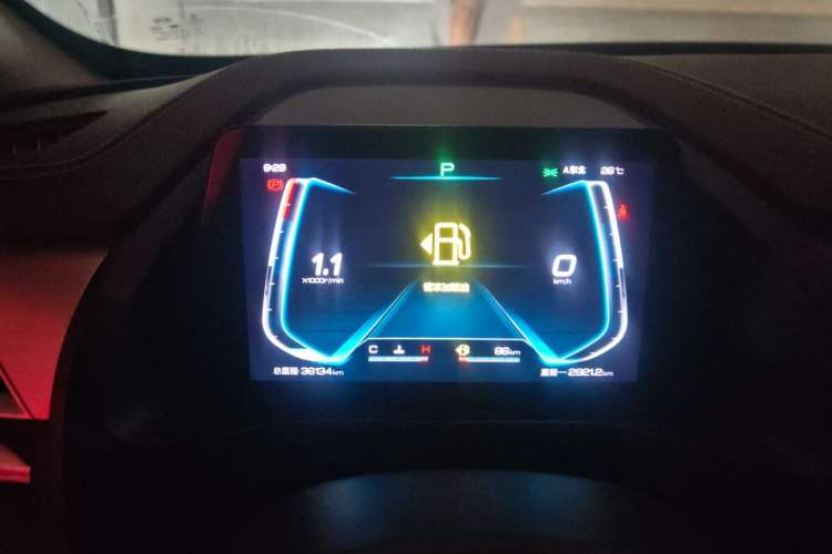 Used BYD Qin Pro 2020 Beyond Edition 1.5TI Automatic Flagship Version Instrument Cluster