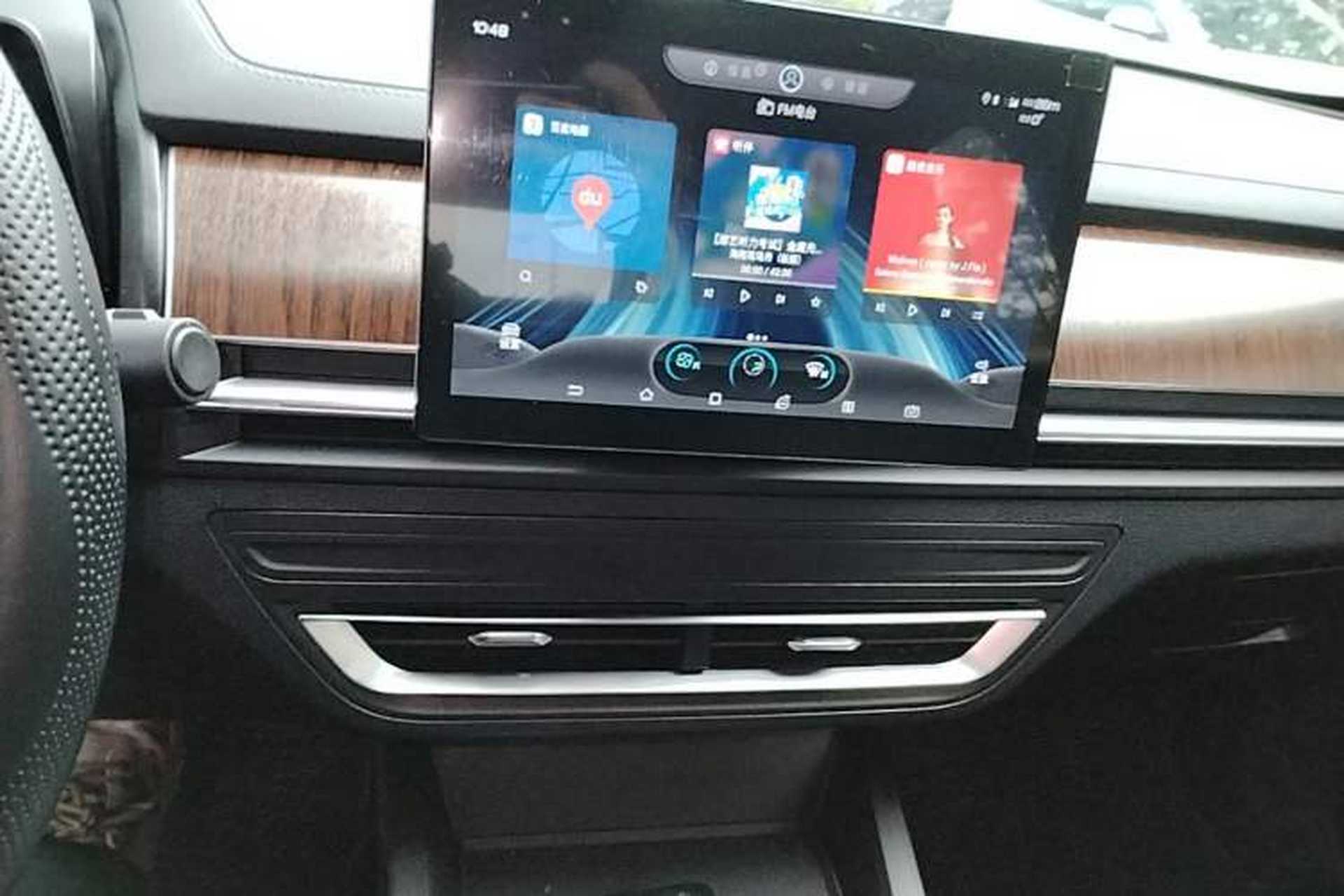 Used BYD Qin Pro 2020 Beyond Edition 1.5TI Automatic Prestige Version Audio And AC Panel