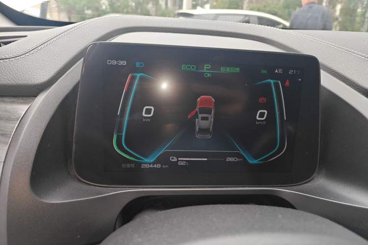 Used BYD Qin Pro New Energy 2019 EV Super Edition High-Power Smart Connect & Premium Model Instrument Cluster