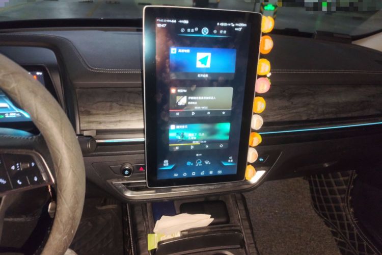Used BYD Qin Pro New Energy 2018 DM 1.5TI Automatic Smart Connect Elite Model Audio And AC Panel