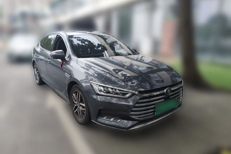Used BYD Qin Pro New Energy 2018 DM 1.5TI Automatic Smart Connect Elite Model Front Right 45 Deg