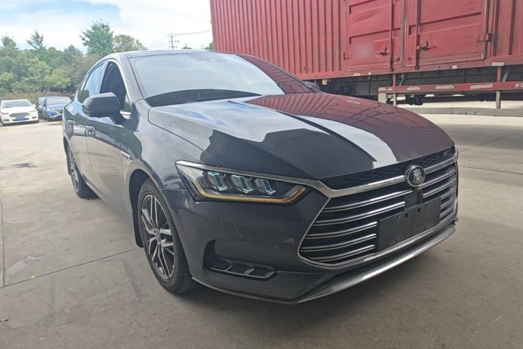 Used BYD Qin Pro New Energy 2018 DM 1.5TI Automatic Smart Connect Elite Model Front Right 45 Deg