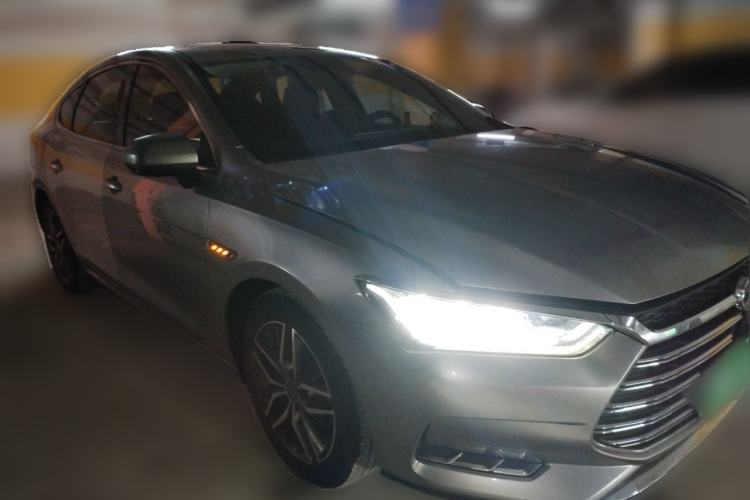 Used BYD Qin Pro New Energy 2018 DM 1.5TI Automatic Smart Connect Elite Model Front Right 45 Deg