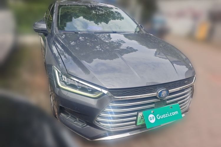 Used BYD Qin Pro New Energy 2018 DM 1.5TI Automatic Smart Connect Elite Model Front Right 45 Deg