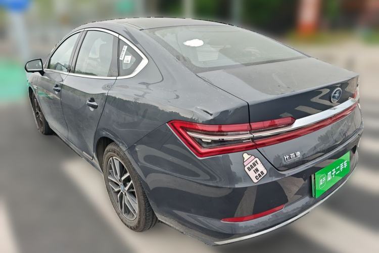 Used BYD Qin Pro New Energy 2018 EV500 Smart Connect Elite Model Rear Left 45 Deg