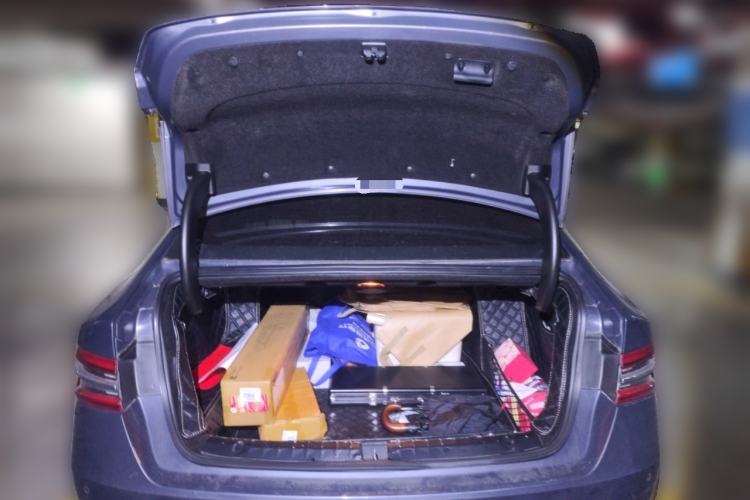 Used BYD Qin Pro New Energy 2018 DM 1.5TI Automatic Smart Connect Elite Model Trunk