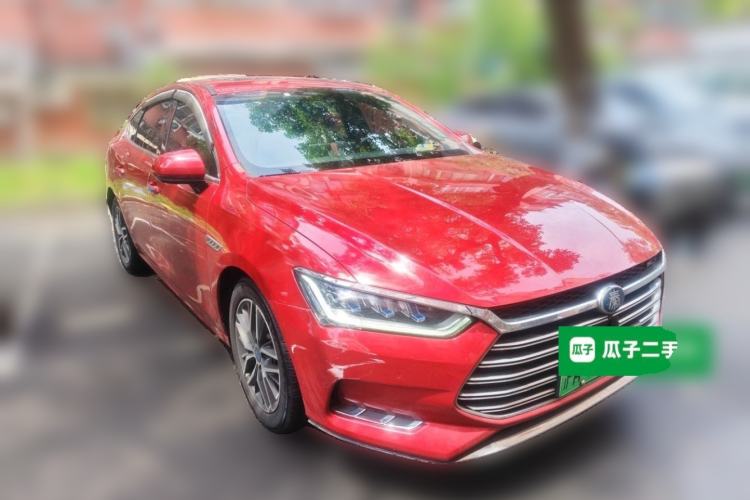 Used BYD Qin Pro New Energy 2018 DM 1.5TI Automatic Smart Connect Elite Model Front Right 45 Deg
