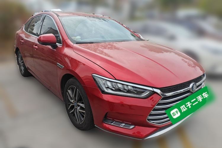 Used BYD Qin Pro New Energy 2018 DM 1.5TI Automatic Smart Connect Elite Model Front Right 45 Deg