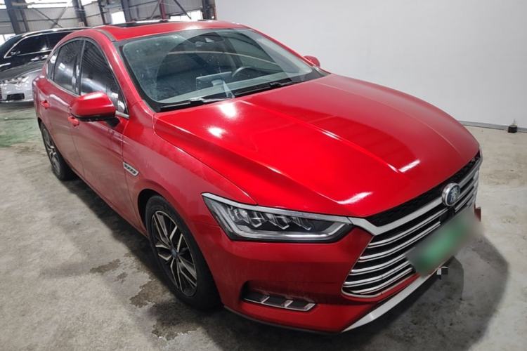 Used BYD Qin Pro New Energy 2018 DM 1.5TI Automatic Smart Connect Elite Model Front Right 45 Deg