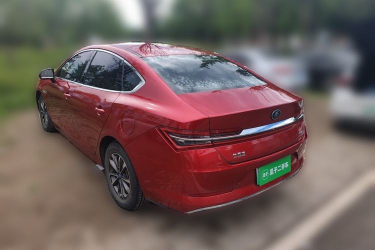 Used BYD Qin Pro New Energy 2018 DM 1.5TI Automatic Smart Connect Dynamic Model Rear Left 45 Deg