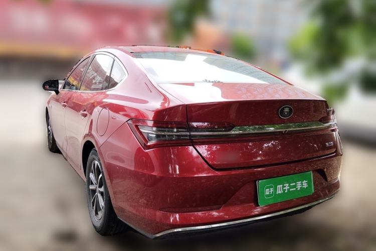 Used BYD Qin Pro New Energy 2018 DM 1.5TI Automatic Smart Connect Dynamic Model Rear Left 45 Deg