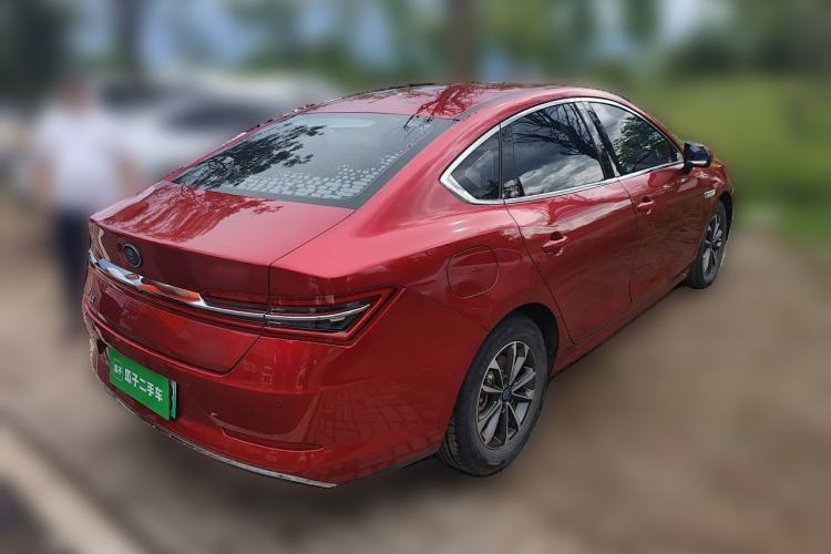 Used BYD Qin Pro New Energy 2018 DM 1.5TI Automatic Smart Connect Dynamic Model Rear Right 45 Deg