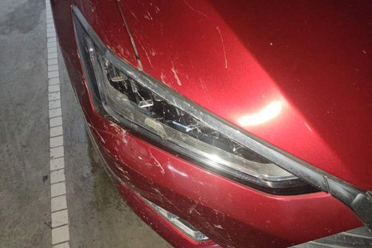 Used BYD Qin Pro New Energy 2018 DM 1.5TI Automatic Smart Connect Dynamic Model Right Front Headlight
