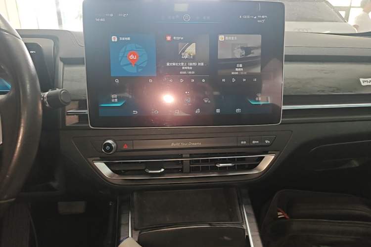 Used BYD Qin Pro New Energy 2018 EV500 Smart Connect Elite Model Audio And AC Panel