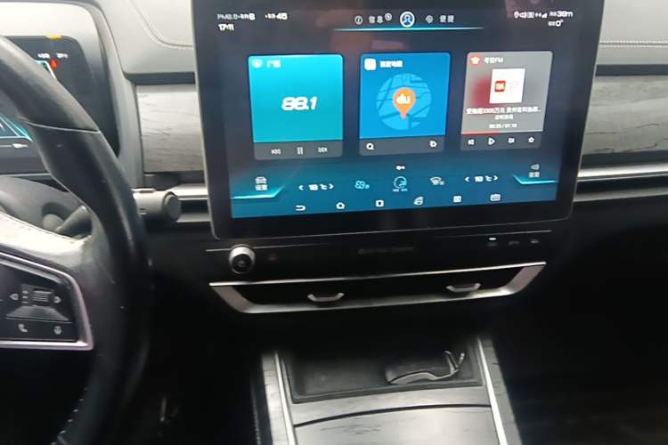 Used BYD Qin Pro New Energy 2018 EV500 Smart Connect Elite Model Audio And AC Panel