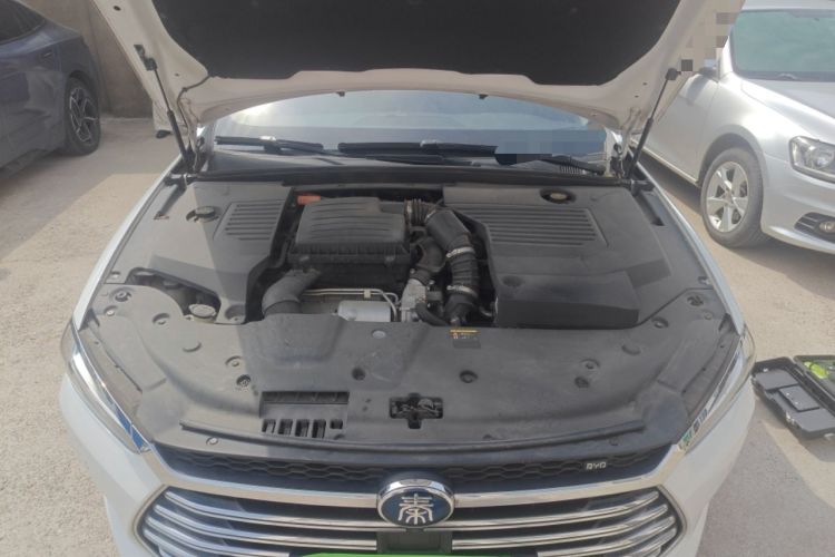 Used BYD Qin Pro New Energy 2018 DM 1.5TI Automatic Smart Connect Elite Model Engine Bay