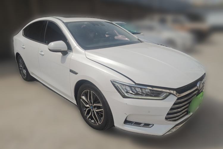 Used BYD Qin Pro New Energy 2018 DM 1.5TI Automatic Smart Connect Elite Model Front Right 45 Deg