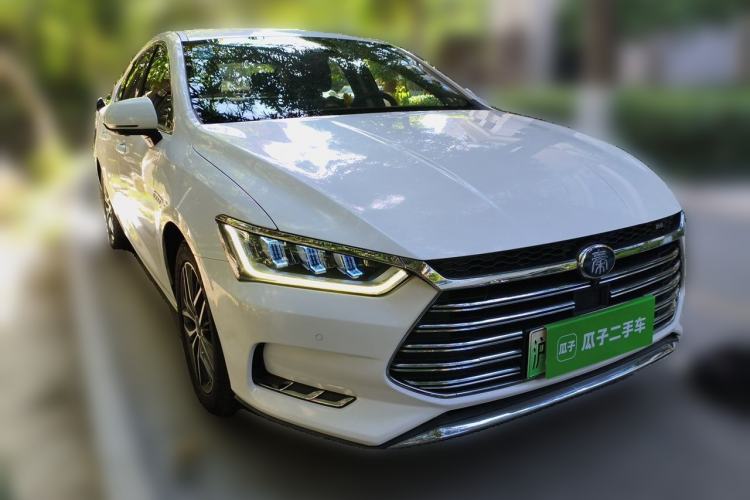 Used BYD Qin Pro New Energy 2018 DM 1.5TI Automatic Smart Connect Elite Model Front Right 45 Deg