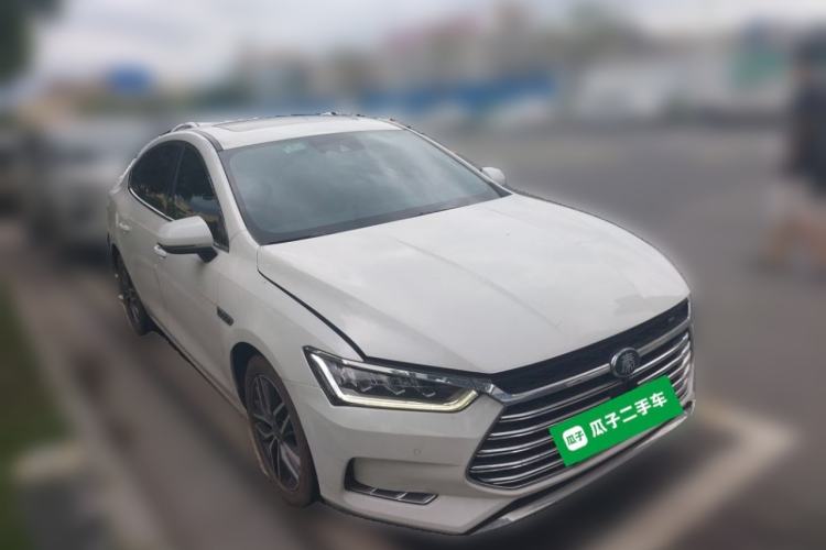 Used BYD Qin Pro New Energy 2018 DM 1.5TI Automatic Smart Connect Elite Model Front Right 45 Deg