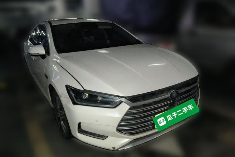 Used BYD Qin Pro New Energy 2018 DM 1.5TI Automatic Smart Connect Elite Model Front Right 45 Deg