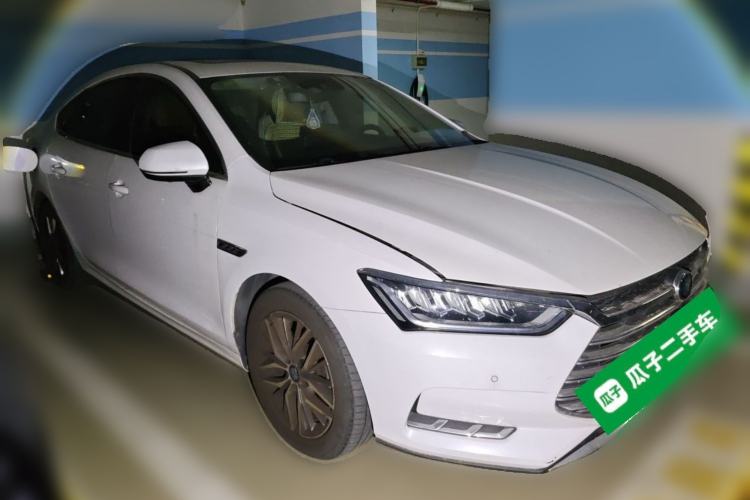 Used BYD Qin Pro New Energy 2018 DM 1.5TI Automatic Smart Connect Elite Model Front Right 45 Deg